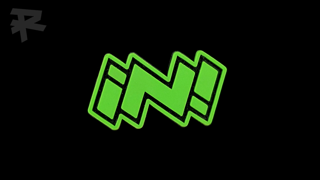 iN! EYE V1 PATCH TOXIC GREEN