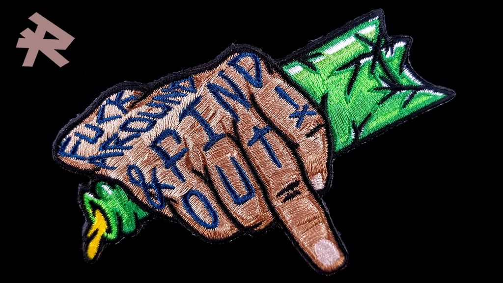 BROKEN BOTTLE PATCH