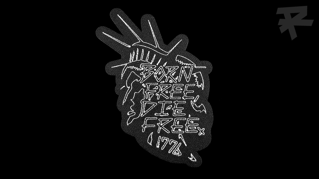 BORN FREE DIE FREE LITE PATCH