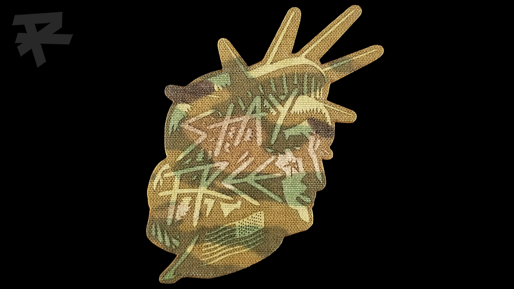 STAY FREE MULTICAM CORDURA PATCH