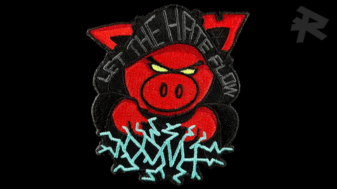 HATE LET THE HATE FLOW PATCH