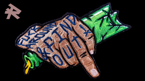 BROKEN BOTTLE PATCH