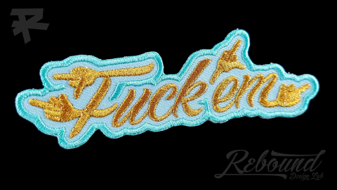 FUCKEM TIFFANY & GOLD PATCH