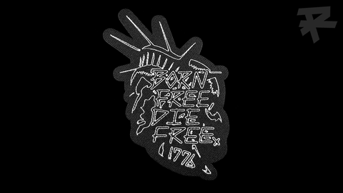 BORN FREE DIE FREE LITE PATCH